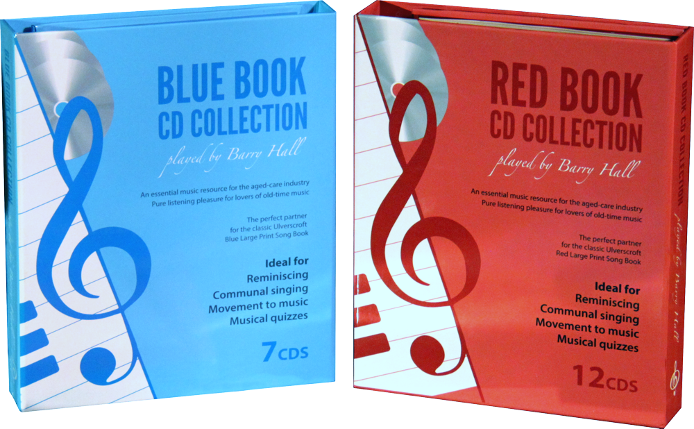 BLUE AND RED BOOK CD COLLECTIONS
